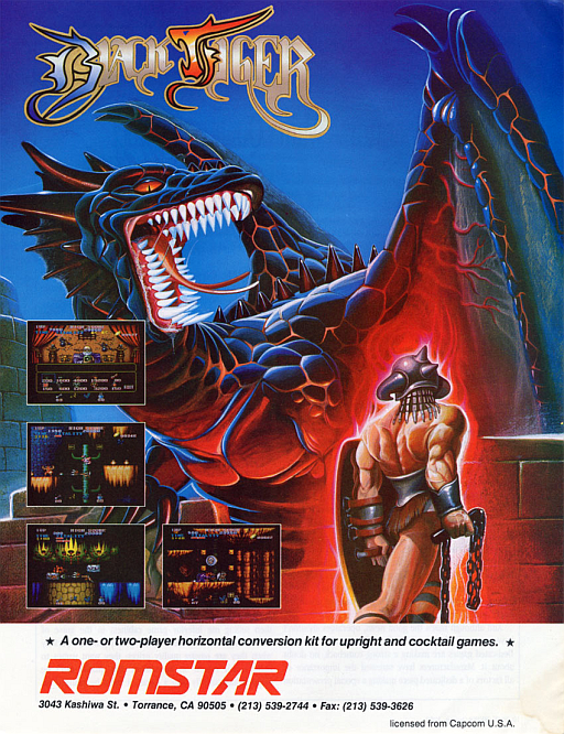 Black Tiger (bootleg) Game Cover